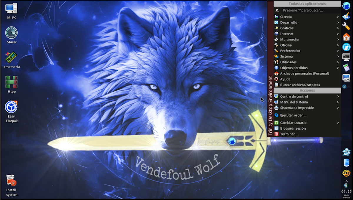 Otras nuevas Distros, dentro y fuera de la Lista de espera de DistroWatch: Vendefoul Wolf