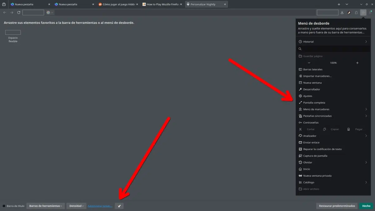 Cómo acceder al juego oculto de Firefox
