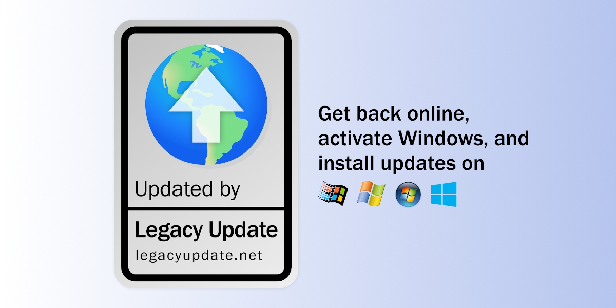 Legacy Update: Un proyecto abierto para actualizar viejos Windows