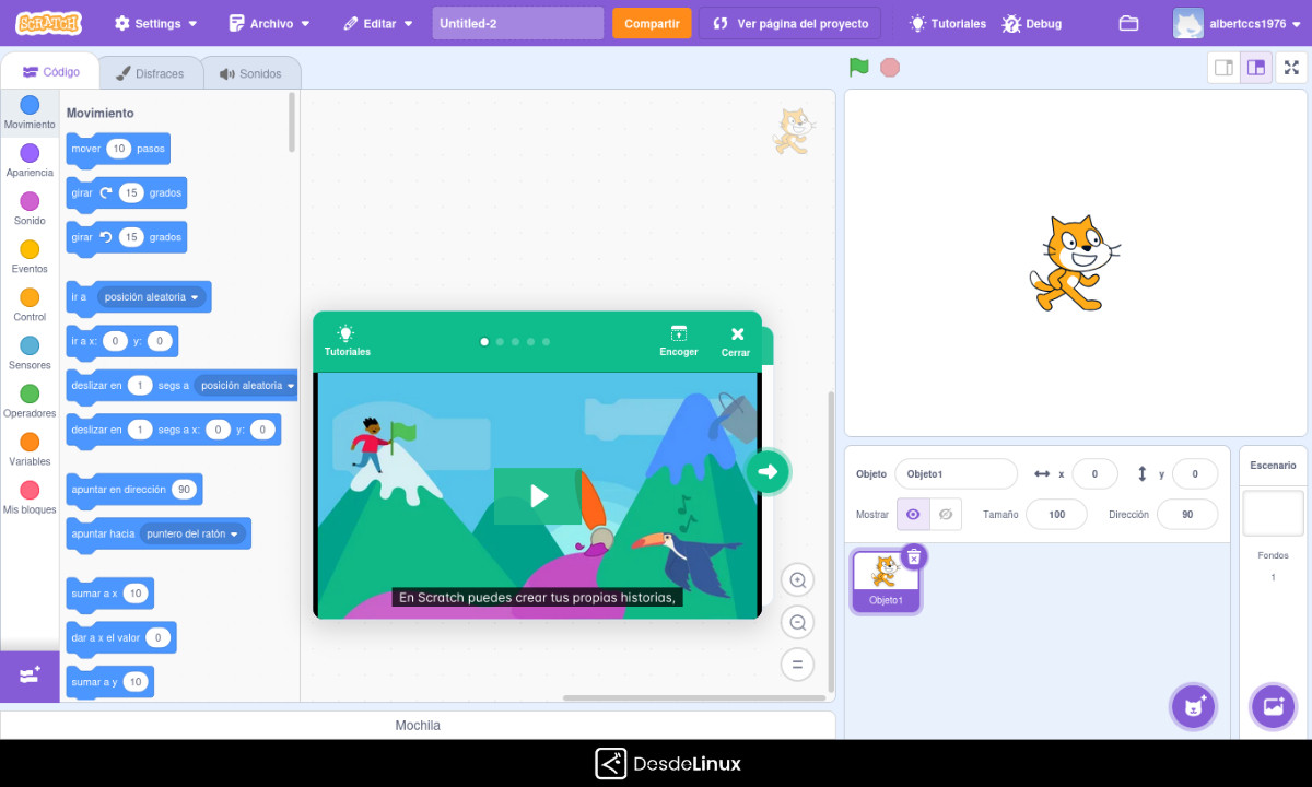 ¿Cómo instalar Scratch 3.0 en cualquier Distro GNU/Linux?