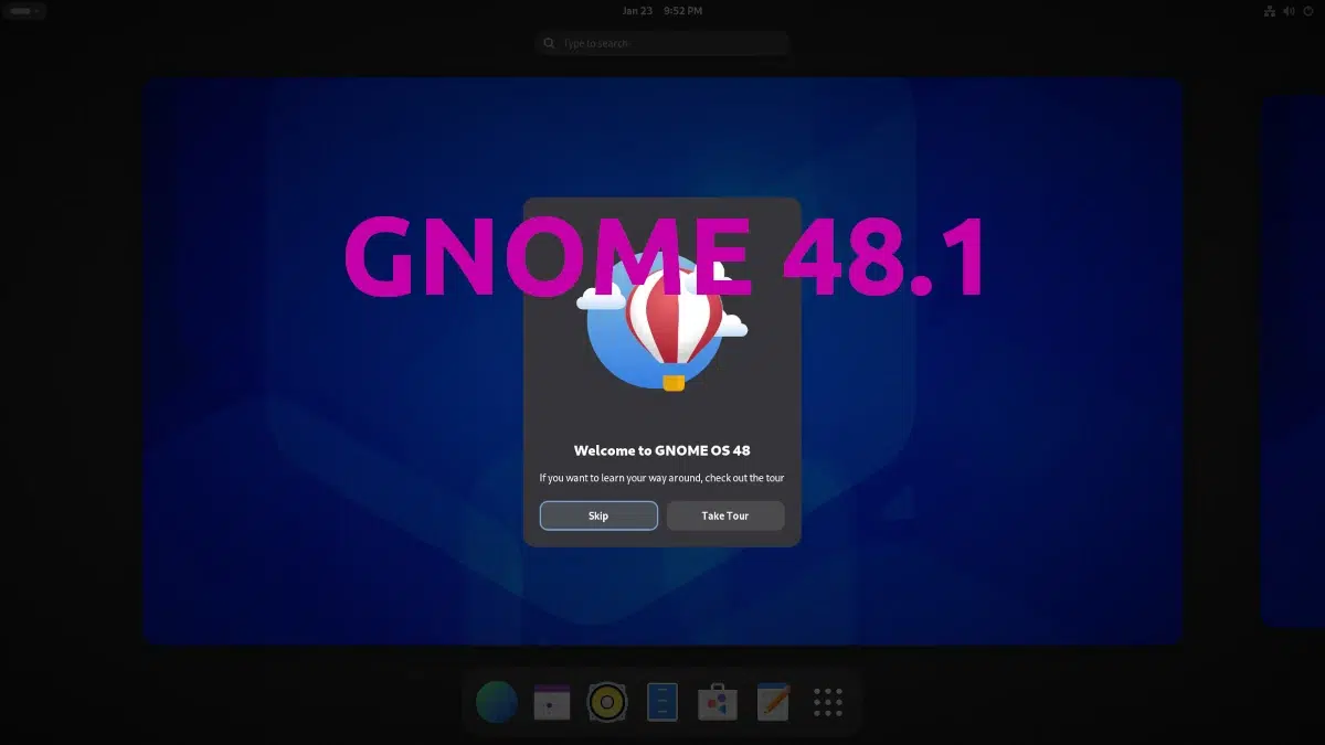 GNOME 48.1: Nuevas mejoras en HDR y múltiples correcciones de errores para una experiencia más pulida