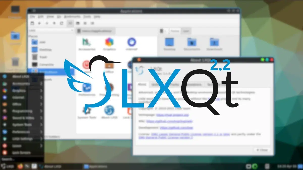 Lanzamiento de LXQt 2.2: Todas las novedades en soporte Wayland y utilidades