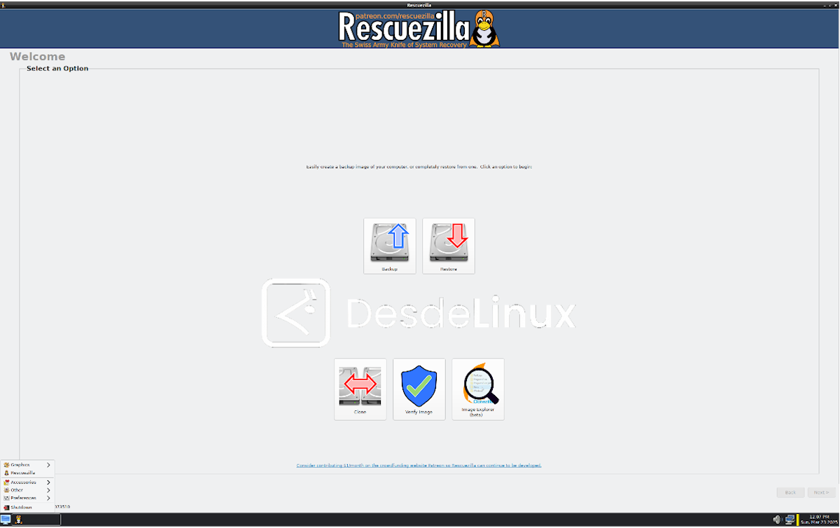 Novedades del Linuxverso Semana 13/2025: Rescuezilla 2.6, EndeavourOS 2025.03.19 y Deepin 25 Alpha