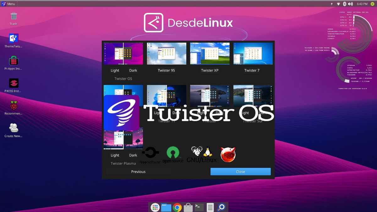 Top Nuevas Distros 2025 - 06: Twister OS, CalyxOS y TravelerOS
